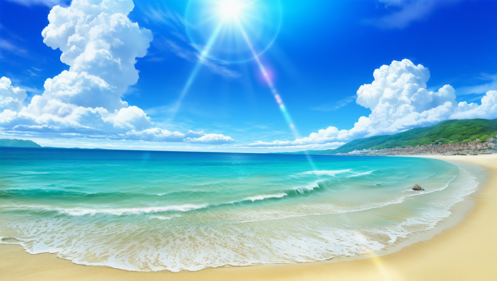 光の地形図 — 砂漠・海・都市の幻想風景10枚