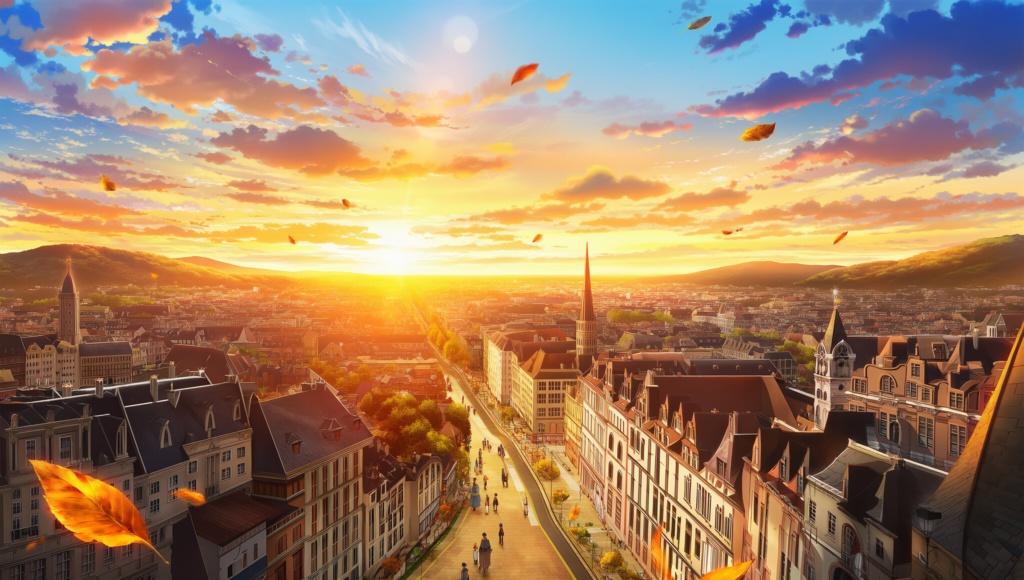 光の地形図 — 砂漠・海・都市の幻想風景10枚