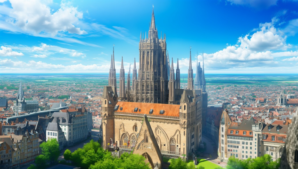 光の地形図 — 砂漠・海・都市の幻想風景10枚