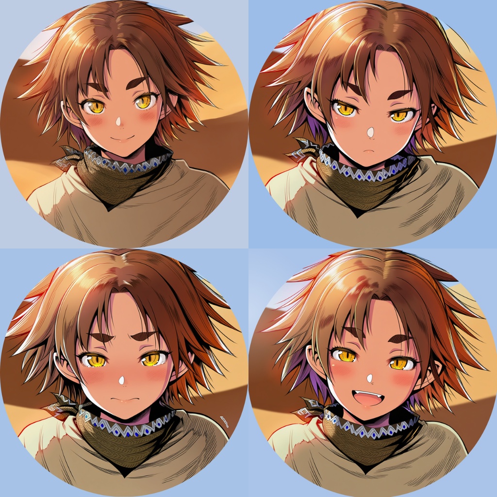 Desert Emotions - 砂の少女、四つの心模様 -