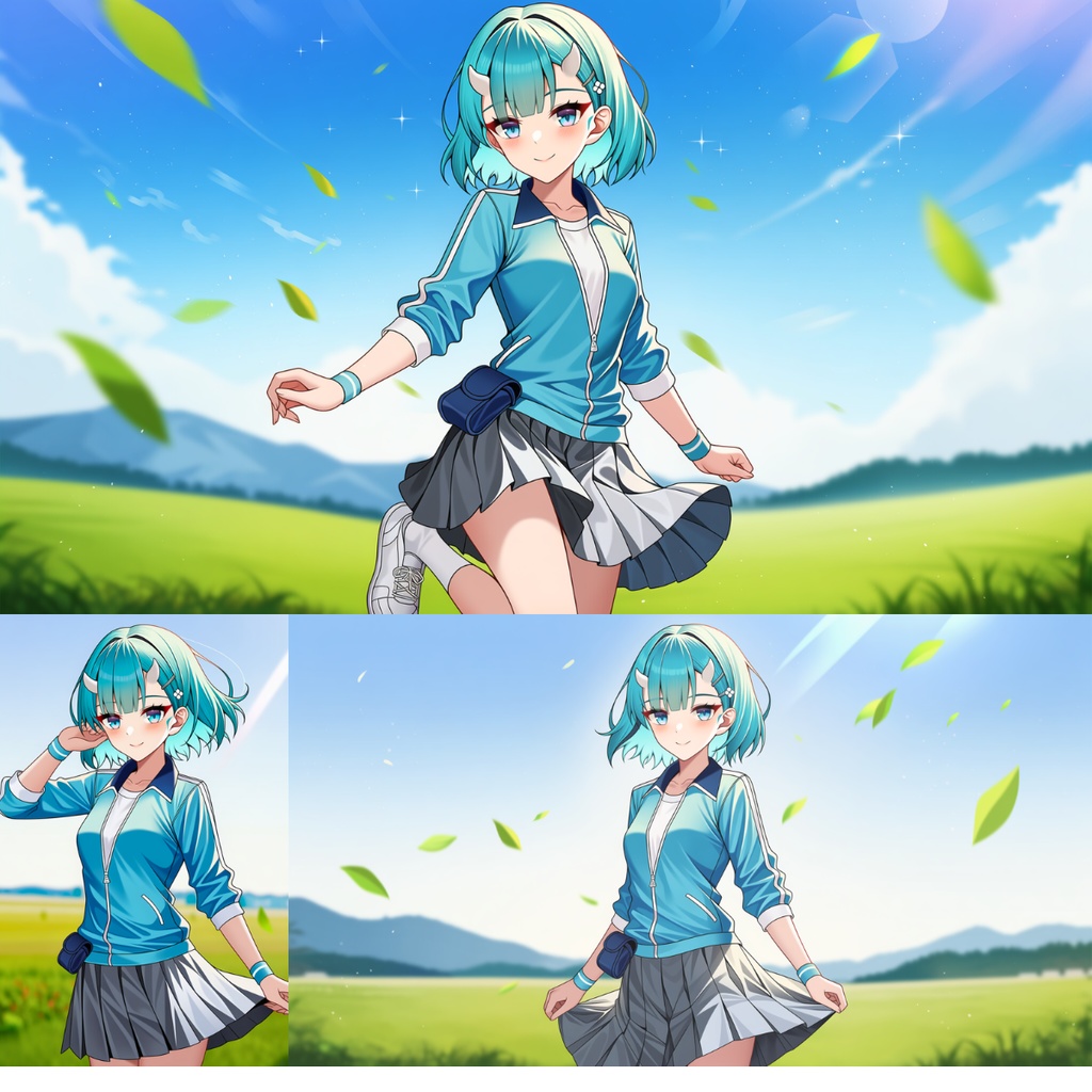 風を継ぐ青 — three skies collection —