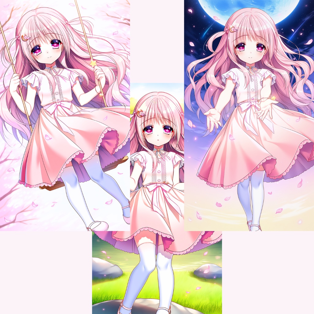 夢咲きの星庭 — three seasons of light