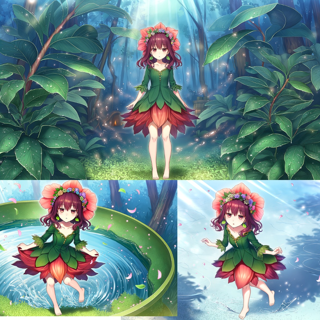 花水に宿る歩み