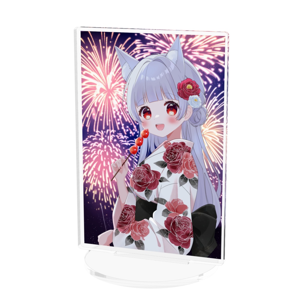 浴衣花火 アクリルフィギュア