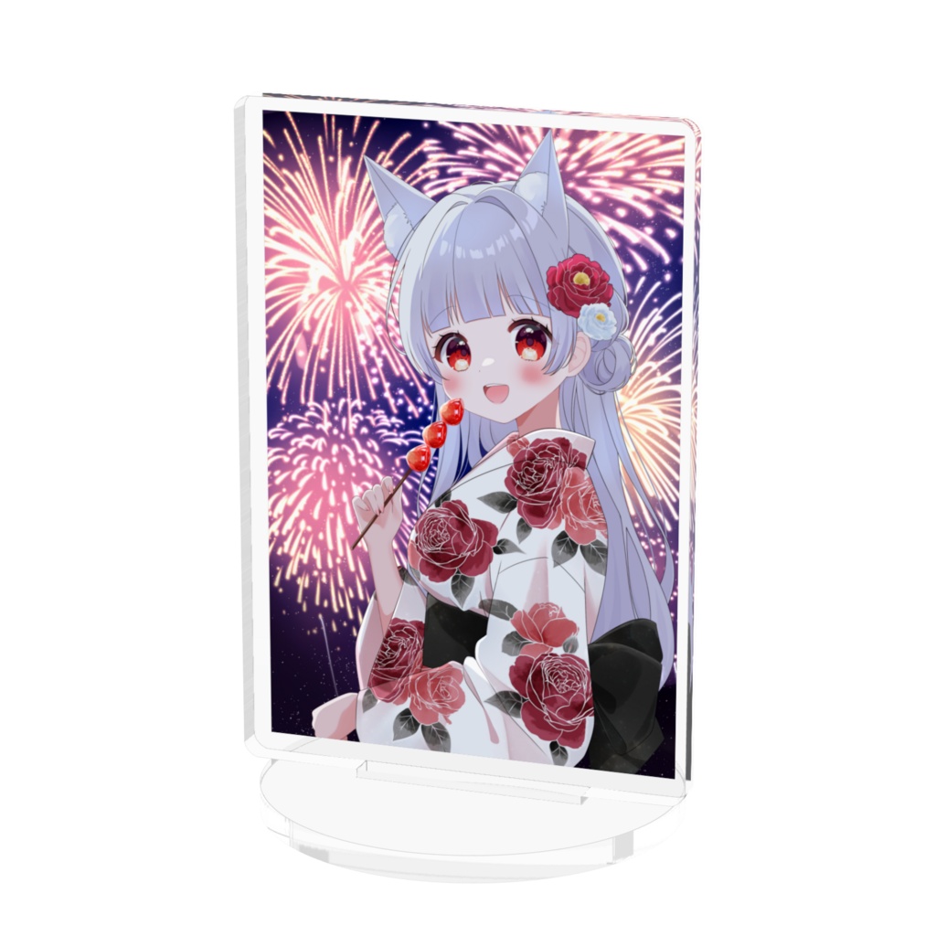 浴衣花火　アクリルフィギュア70