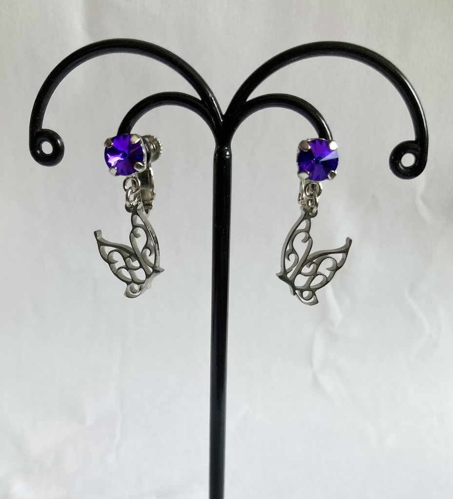 鬼滅の刃　胡蝶しのぶ　イメージイヤリング