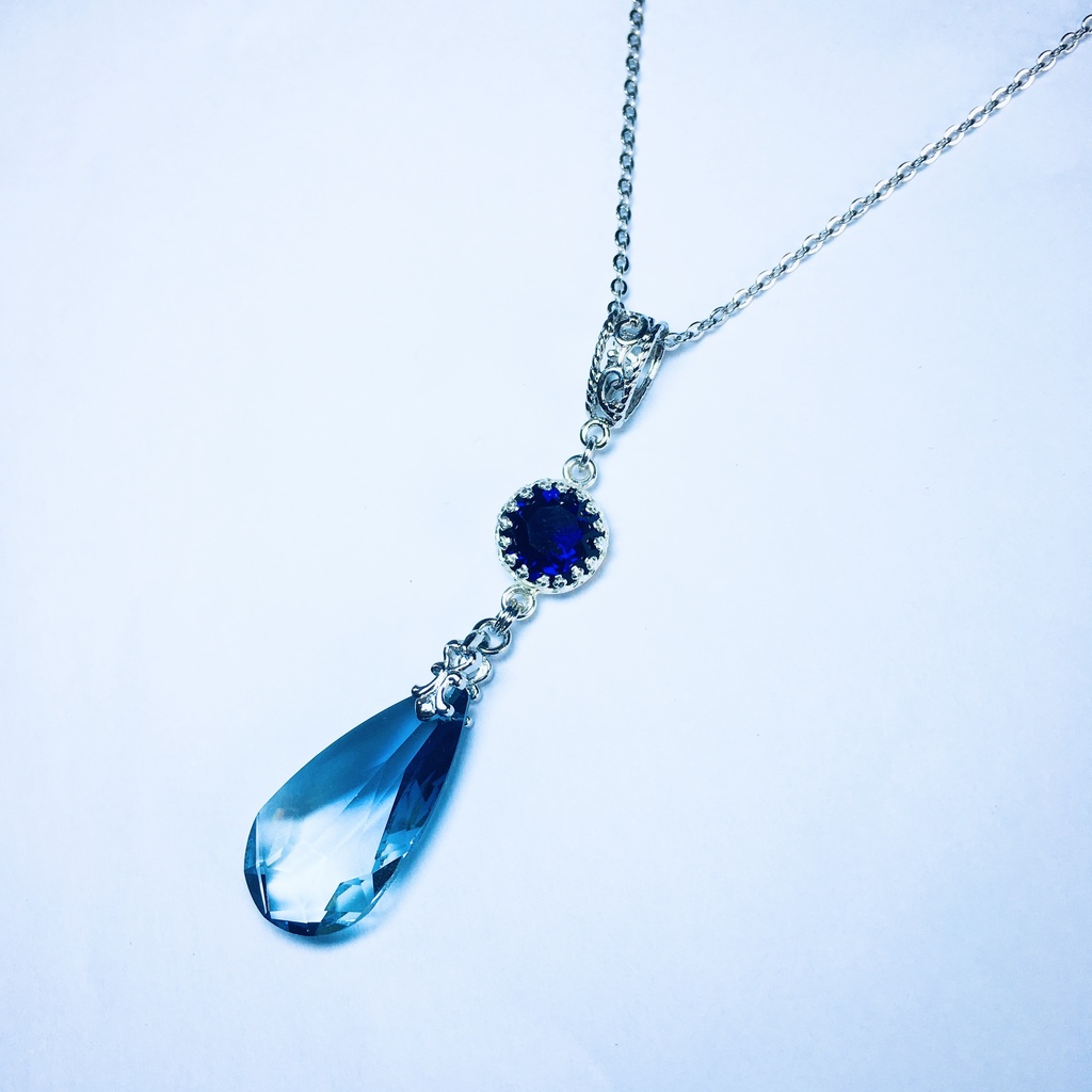 鬼滅の刃　冨岡義勇イメージ　ネックレス