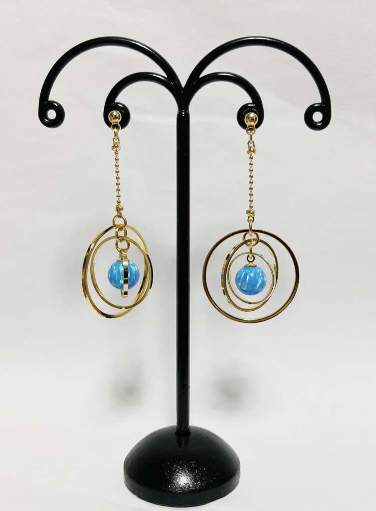 降谷零イメージ　トリプルフェイスのピアス