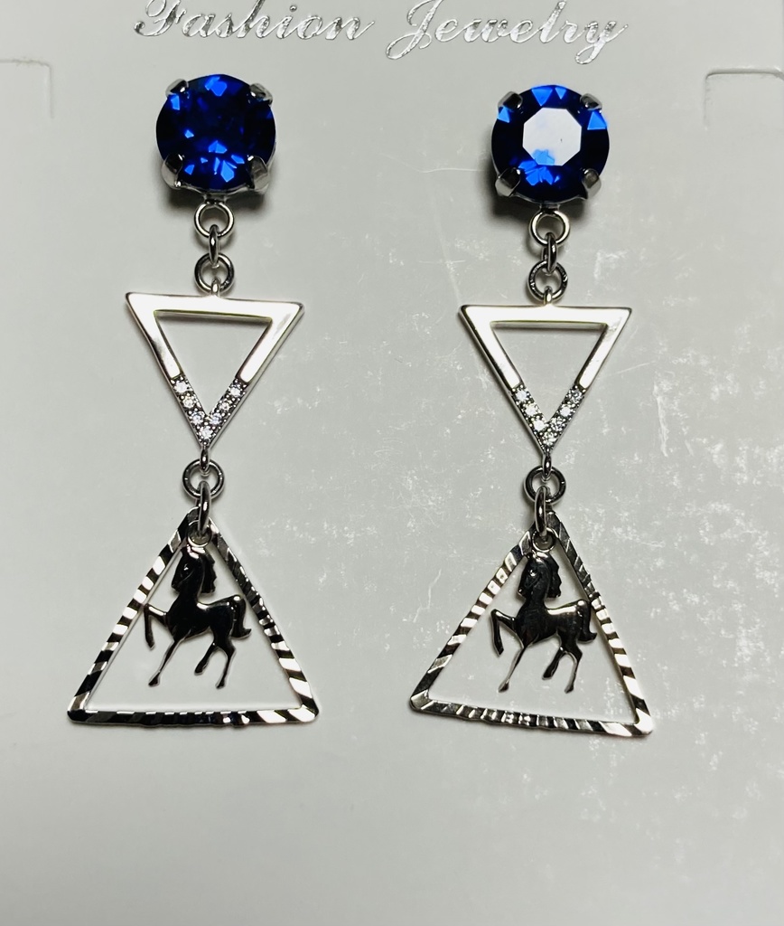 左馬刻イメージピアス　イヤリング変更可能