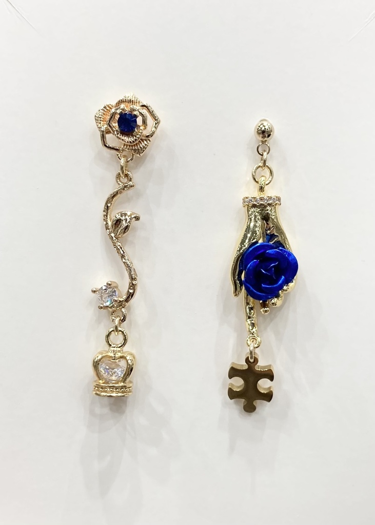 青薔薇とパズル