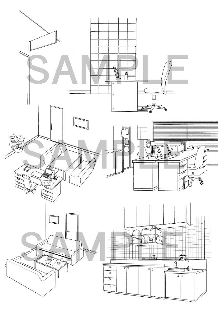 オフィス②(38カット)