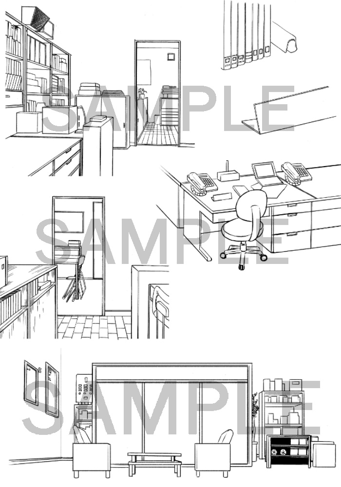 オフィス②(38カット)