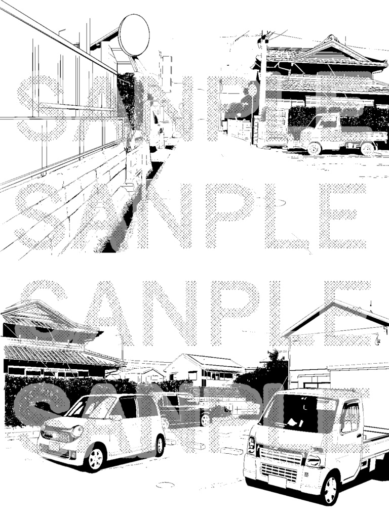 田舎の一軒家A-1(35カット)