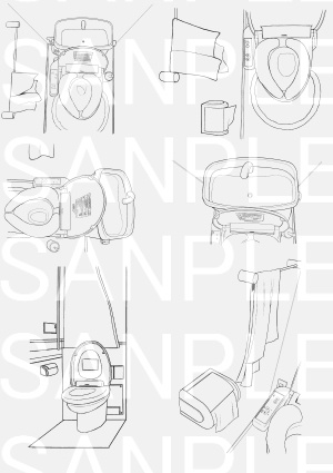 トイレA-1×17カット