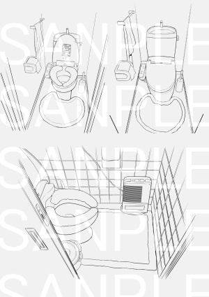 【無料】トイレA-2×7カット