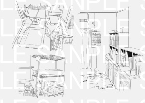 田舎の一軒家B-1(23カット)