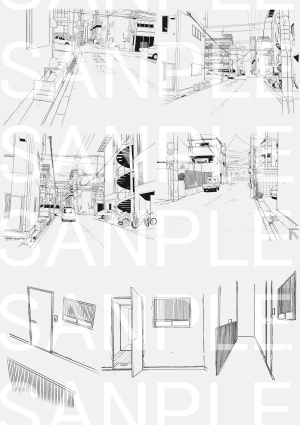 アパートA-4×15カット