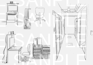 アパートA-5(15カット+自転車おまけ)