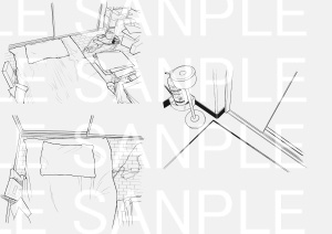 アパートA-5(15カット+自転車おまけ)