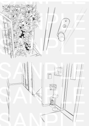 【セット】アパートA1~A5×73カット+自転車(おまけ)