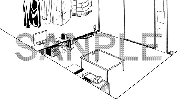 【セット】アパートA1~A5×73カット+自転車(おまけ)