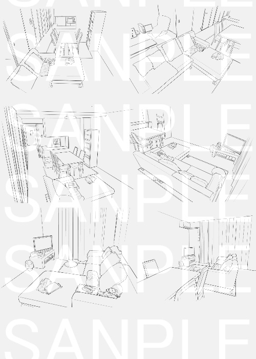 【セット】マンションA1~A3×47カット