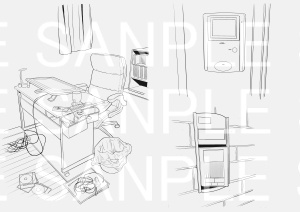 アパートB-1×15カット