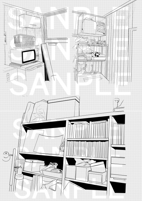 天井②(他時間経過コマ)×19カット