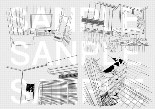 天井②(他時間経過コマ)×19カット