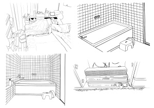 【無料】田舎の一軒家C-2×16カット