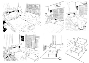 【無料】田舎の一軒家C-2×16カット