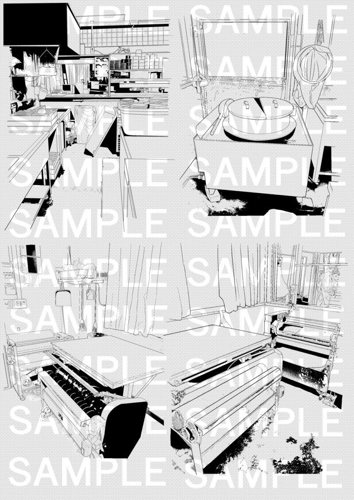 飲食店①×20カット