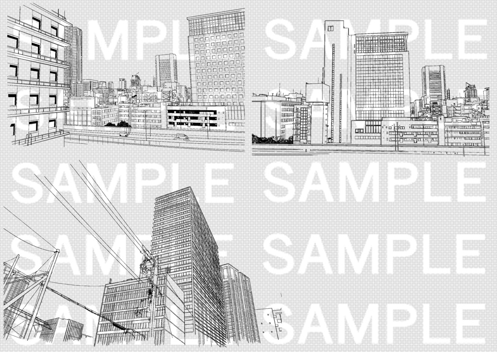 都会①×21カット