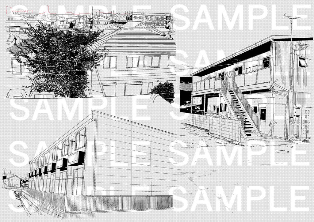 住宅系①×21カット