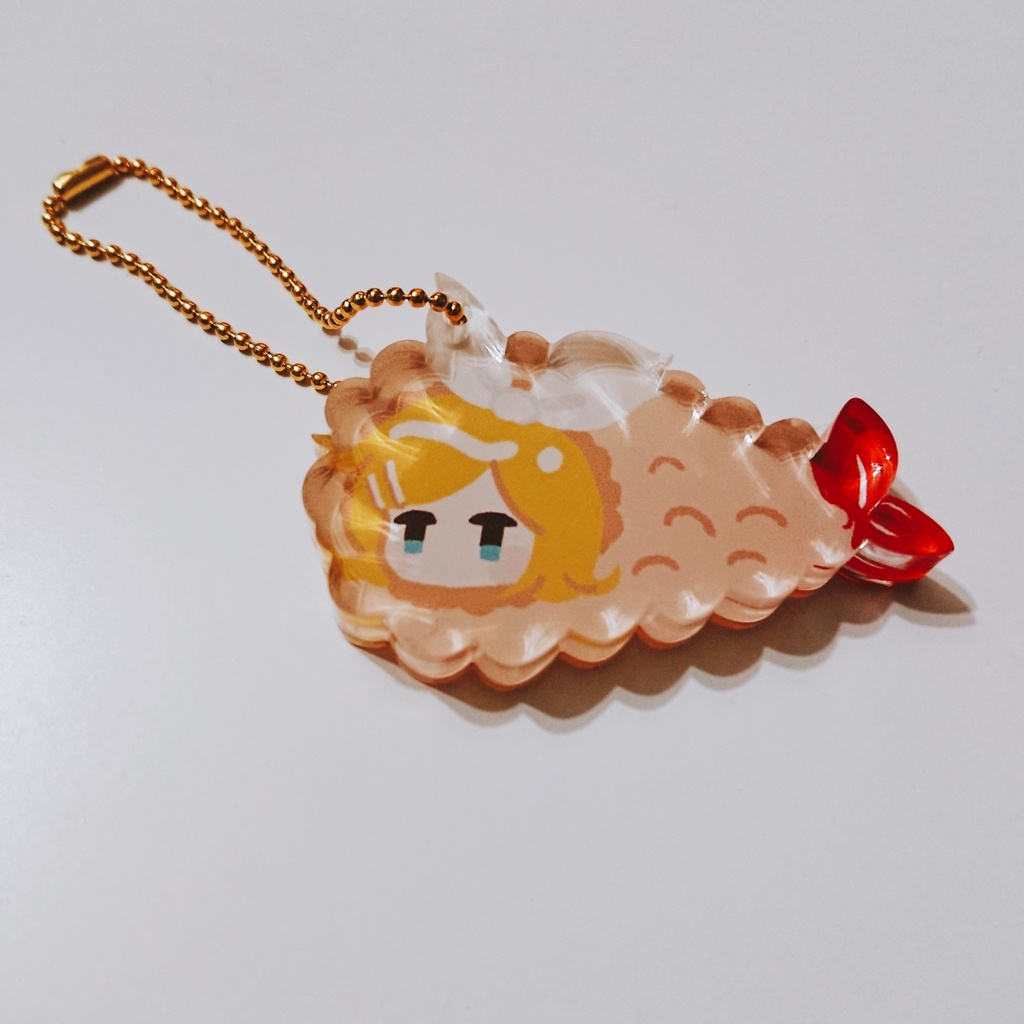 海老天リンちゃんアクリルキーホルダー