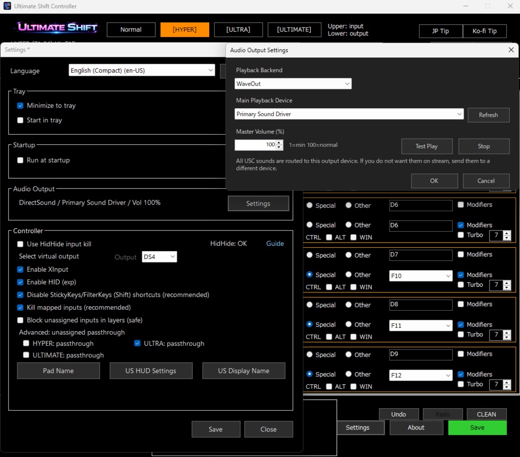 Ultimate Shift Controller v2.0.4.2