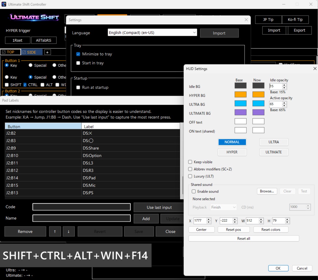 Ultimate Shift Controller v2.0.4.2