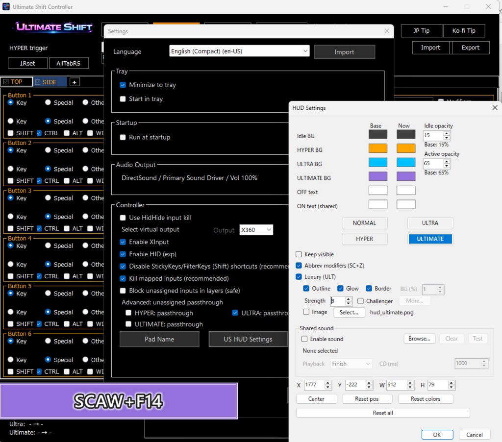 Ultimate Shift Controller v2.0.4.2