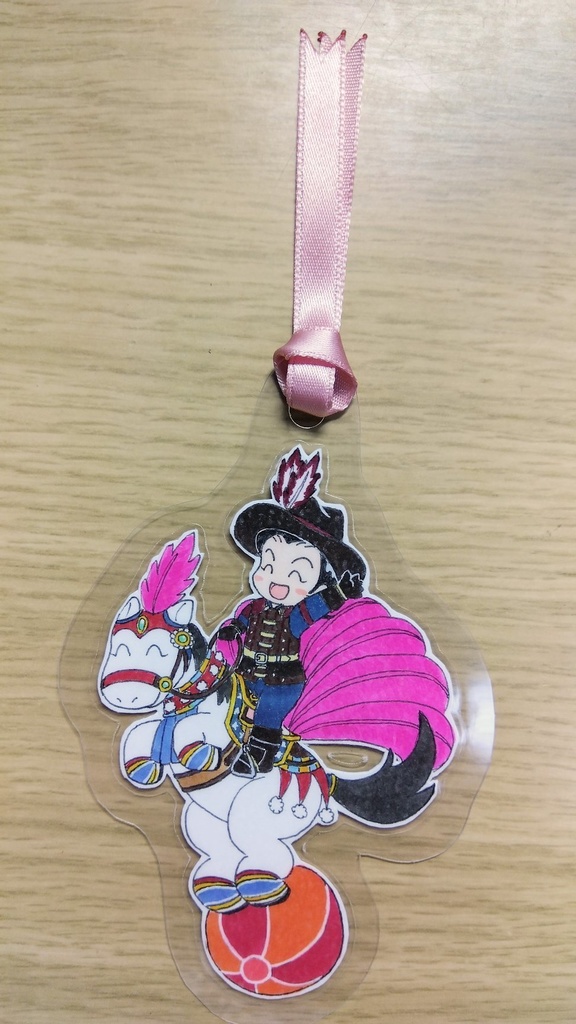 ぷにビアちゃん両面栞5枚セット