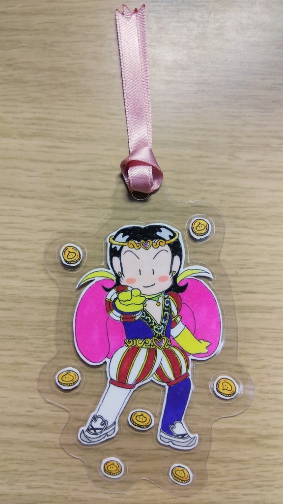 ぷにビアちゃん両面栞5枚セット