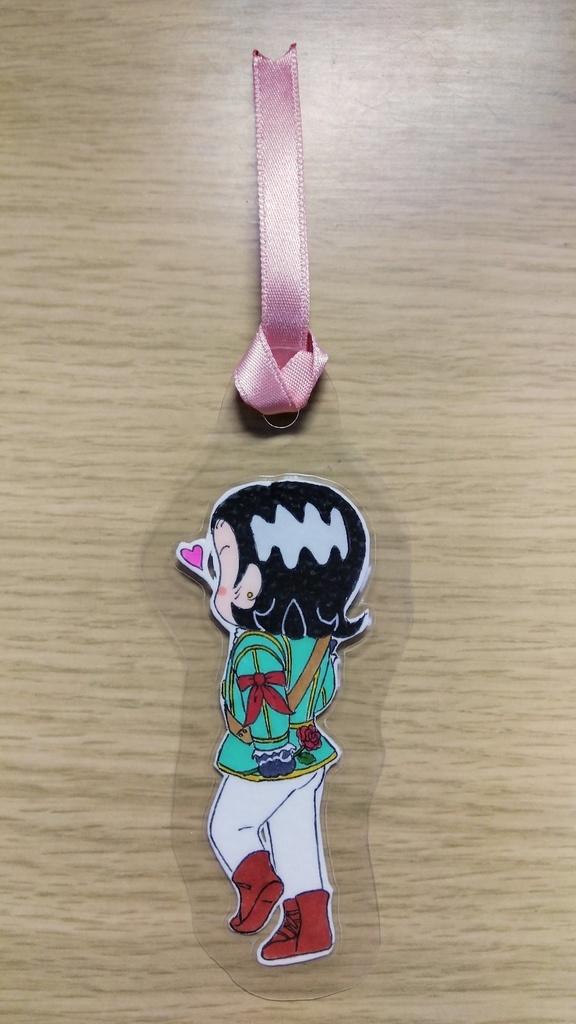 ぷにビアちゃん両面栞5枚セット