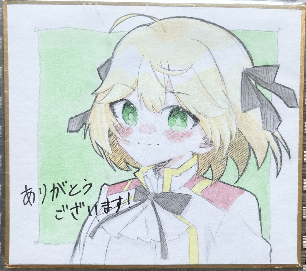 転生王女と天才令嬢の魔法革命[アニスフィア]【色紙】