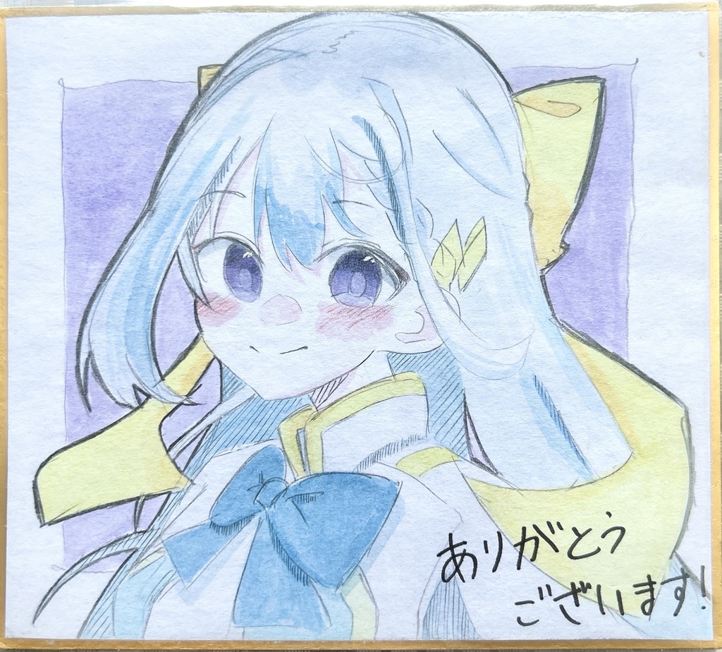 転生王女と天才令嬢の魔法革命[ユフィリア]【色紙】
