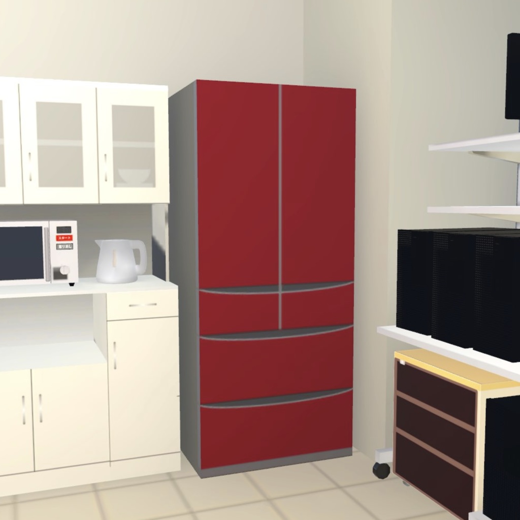 【無料】冷蔵庫（VRChat向け）