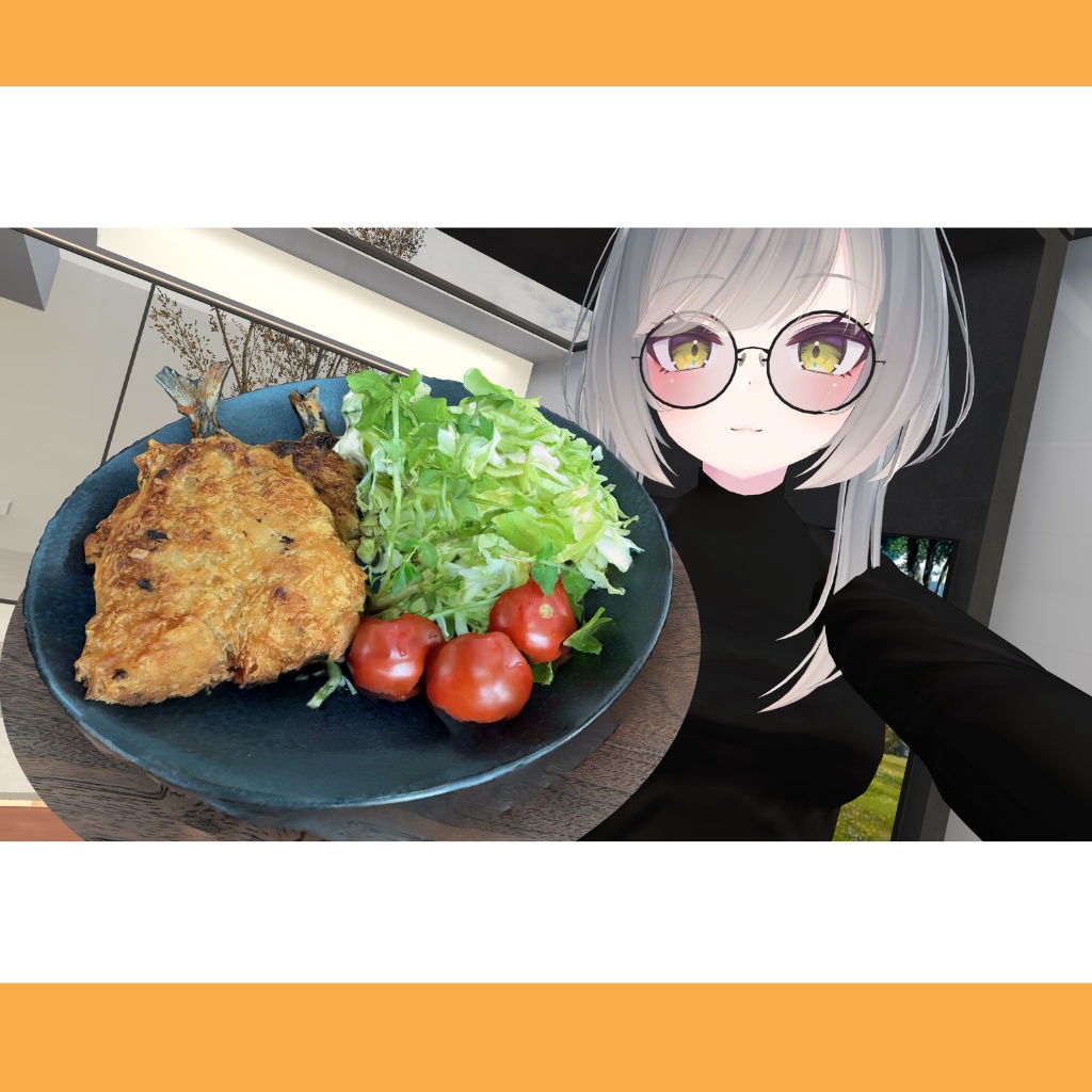【VRChat向け】アジフライ・あじふらい・鯵フライ