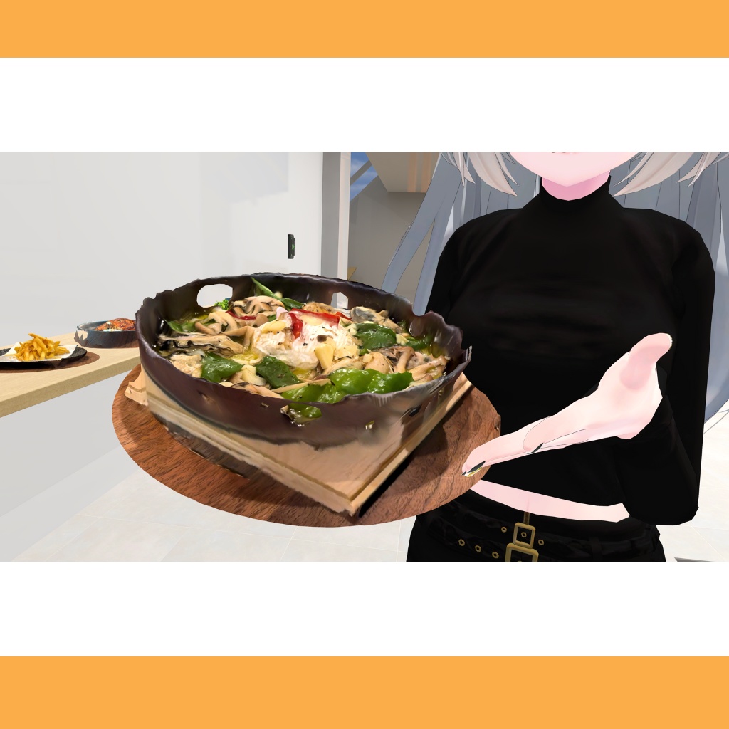 【VRChat向け】牡蠣のアヒージョ・オイスターアヒージョ/oyster ajillo