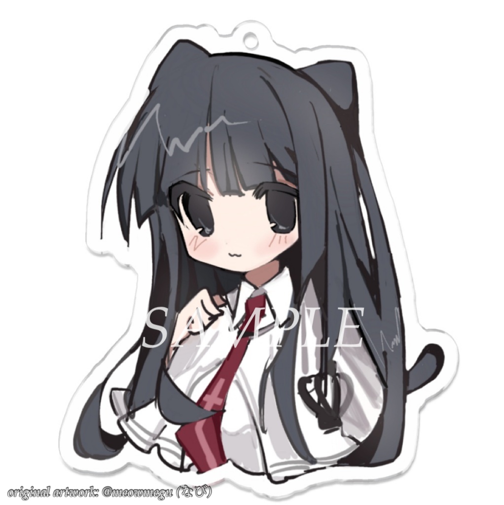 高島ざくろ アクリルキーホルダー（Pixiv factory ver.）
