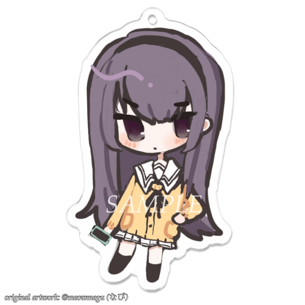 曽根 美雪 アクリルキーホルダー  (Pixiv Factory ver.)