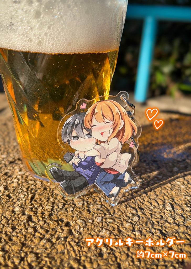 酒クズお母さんアクリルキーホルダー