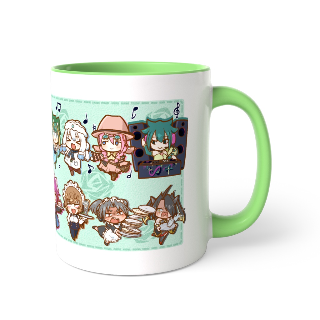 アラカルト!ツートンカラーマグカップ - グリーン